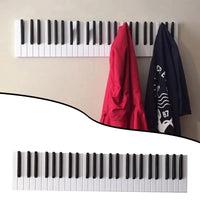 Porte-manteau mural en forme de piano pas cher