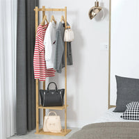 Porte-manteau design en bois pour chambre